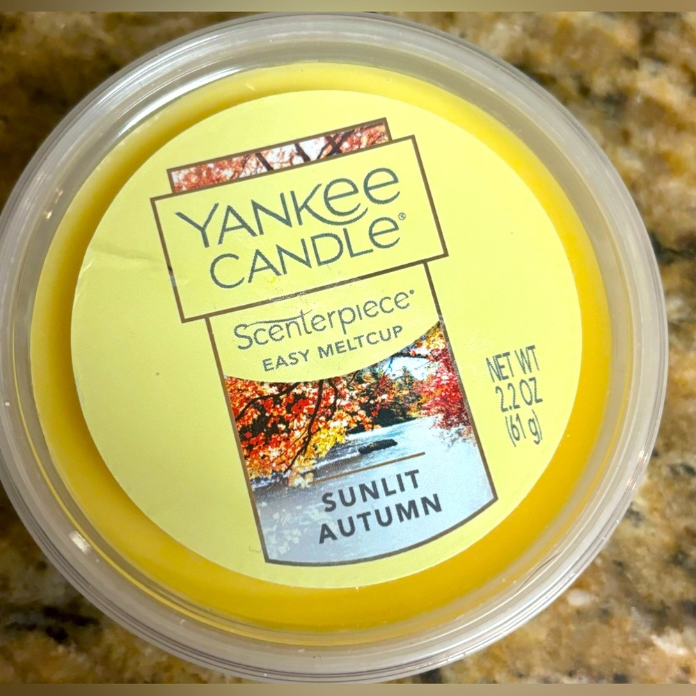 Yankee Candle Easy MeltCup Wax - Sunlit Autumn
